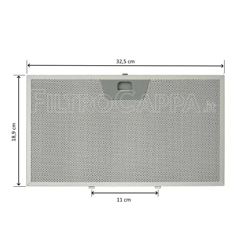 FILTER GRID FOR FABER FRANKE SMEG COOKER HOOD INCA 70 133 0065 579