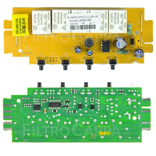 Embellecedor cubretubos superior para campanas Siemens, Bosch 00686238