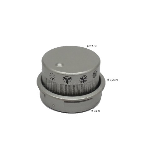 SPOTLIGHT LED 12 volt 1.1 WATT 4000K WITH LENS 6.5 CM 133.0456.642