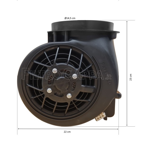 MOTORE PER CAPPA FABER LUFT ILMA SUPER E.M.C. RXA 800-07 133.0454.374