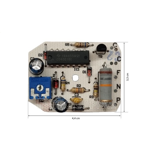 VÁLVULA ANTIRETORNO DIÁMETRO 9,9 CM PARA VORTICE M100/4