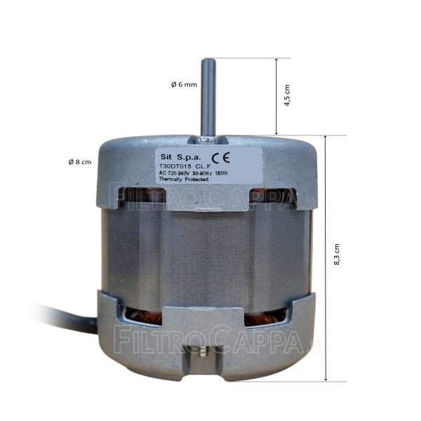 Motor T30DT015 3 Geschwindigkeiten für Dunstabzugshaube Falmec