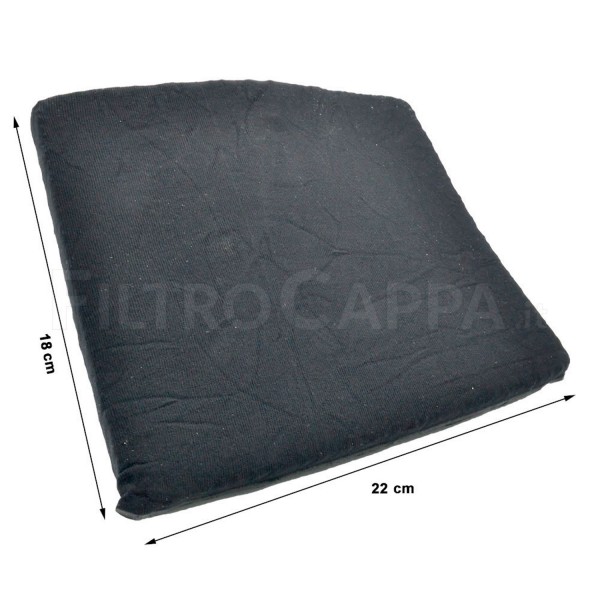 Charcoal filter Long Life 18 X 22 cm type 20 for Elica Cooker Hood F00262/3S