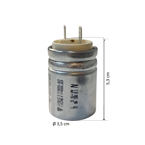 Capacitor 4 uF for Elica Cooker Hood CND0018110