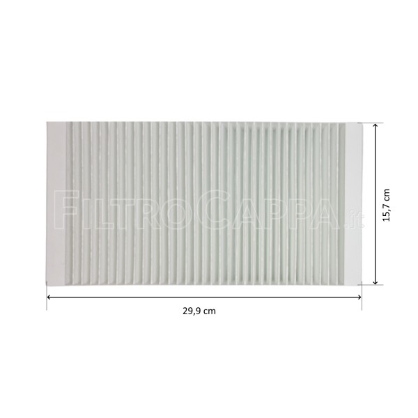 M5 FTR ePM10 filter 299X157X48 for VORTICE VORT HR 250 11675 1.186.047.011