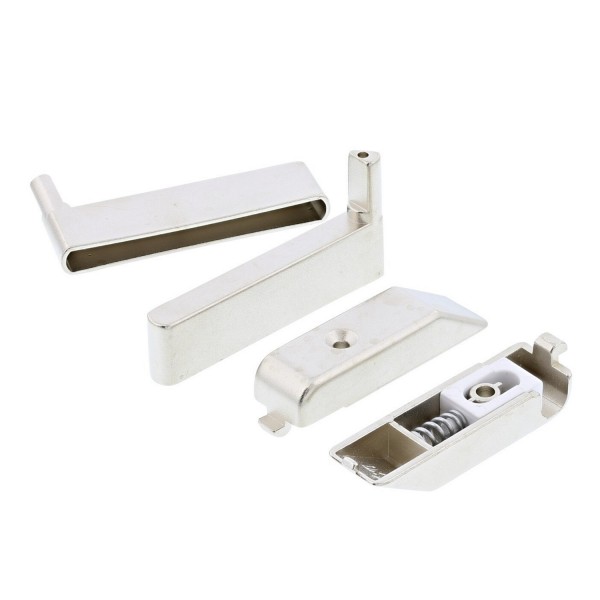 Hinge and support kit for glass panel Best 80936024 hood