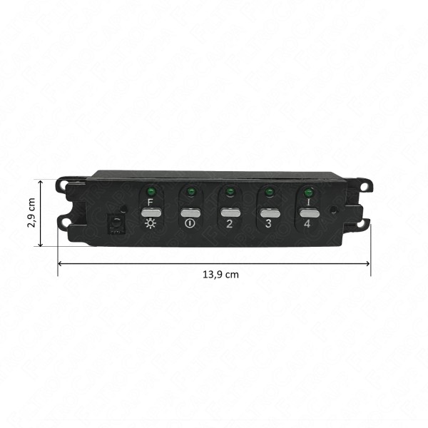 Elektronische Tastatur für Faber-Dunstabzugshaube 133.0060.941