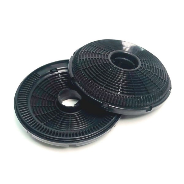 Charcoal filter (2 pcs) 16 cm diameter for Silverline Cooker Hood YT971.1000.66