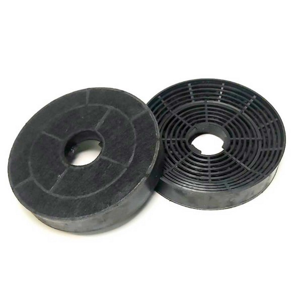 Charcoal filter (2 pcs) 13,8 cm diameter for Silverline Cooker Hood YT971.1000.104