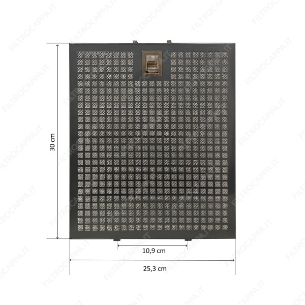 Metallfilter Aluminium 25,3 x 30 cm für FABER PRETTY Dunstabzugshaube 133.0182.379