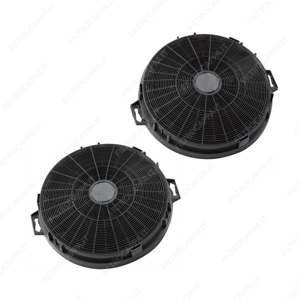 Charcoal Filter ( 2 PCS ) diameter 21 cm for Airone Cooker Hood ACFCCIRCOLARE00000