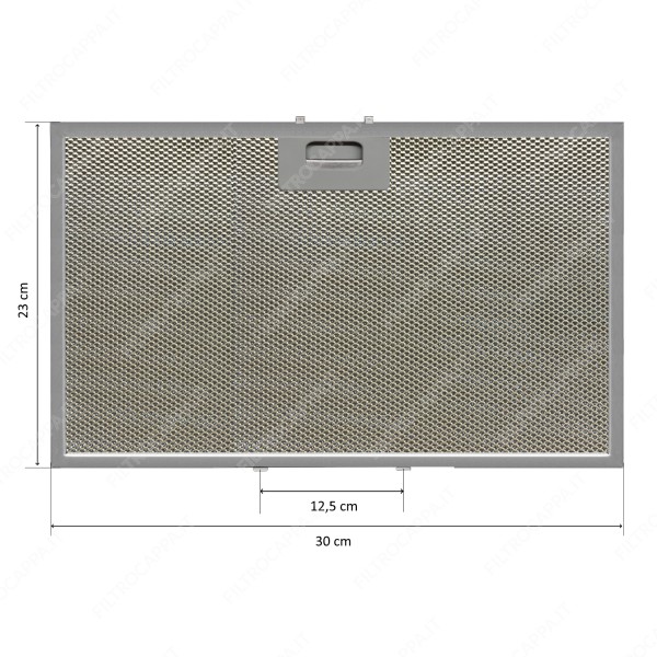 Aluminum Metal Filter 30 x 23 cm for MAX FIRE Cooker Hoods 144200100