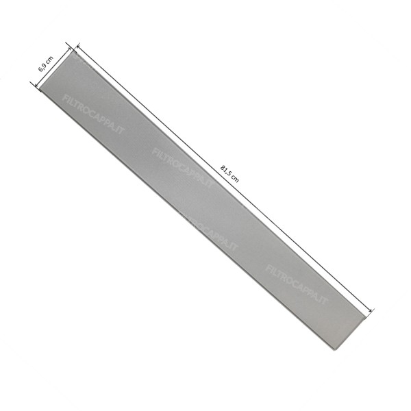 Glasvisier 81,5 x 6,9 cm für Faber Dunstabzugshaube 133.0059.170