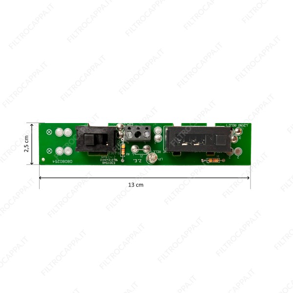 Slider Board 08080254 Control Panel for Light and Speed for Best Cooker Hood