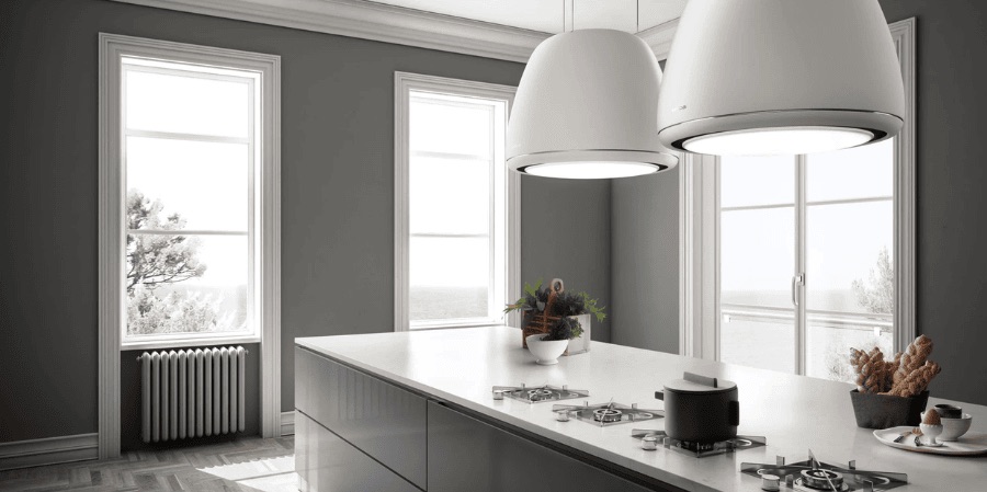 Designer Range Hoods That Look Like Lamps