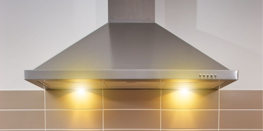 Bright Lights on a Kitchen Hood